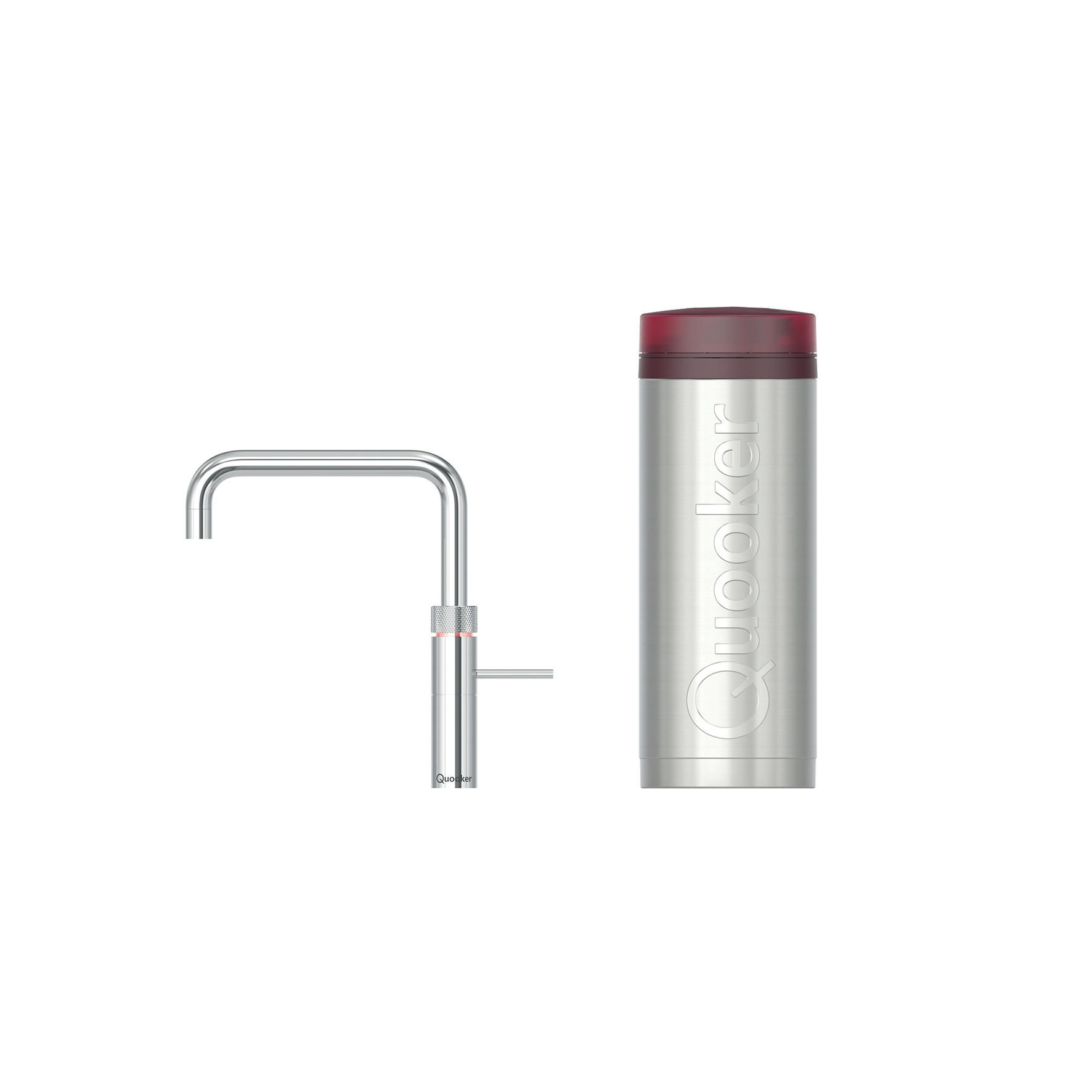 Quooker Fusion Square — strakke vierkante uitloop