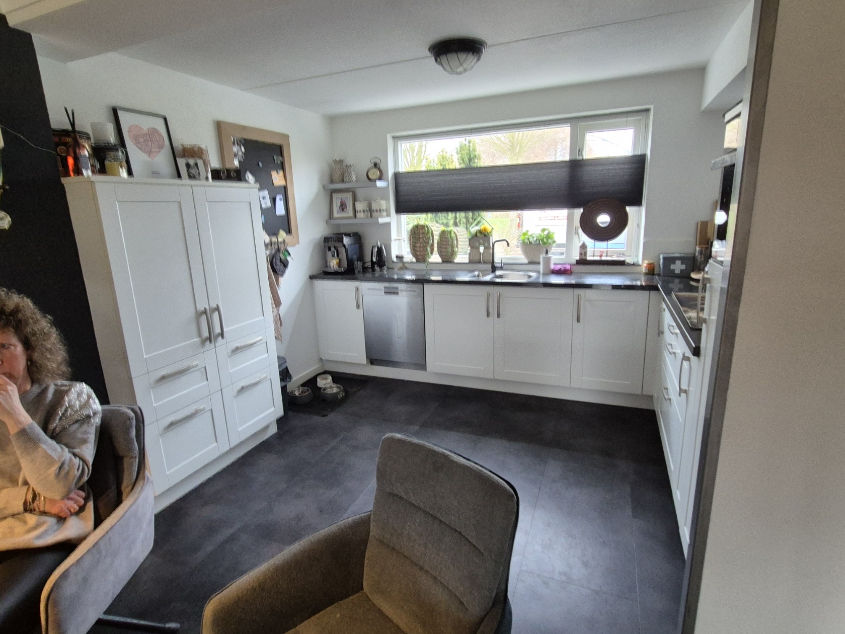 Keuken voor de renovatie - bestaande situatie