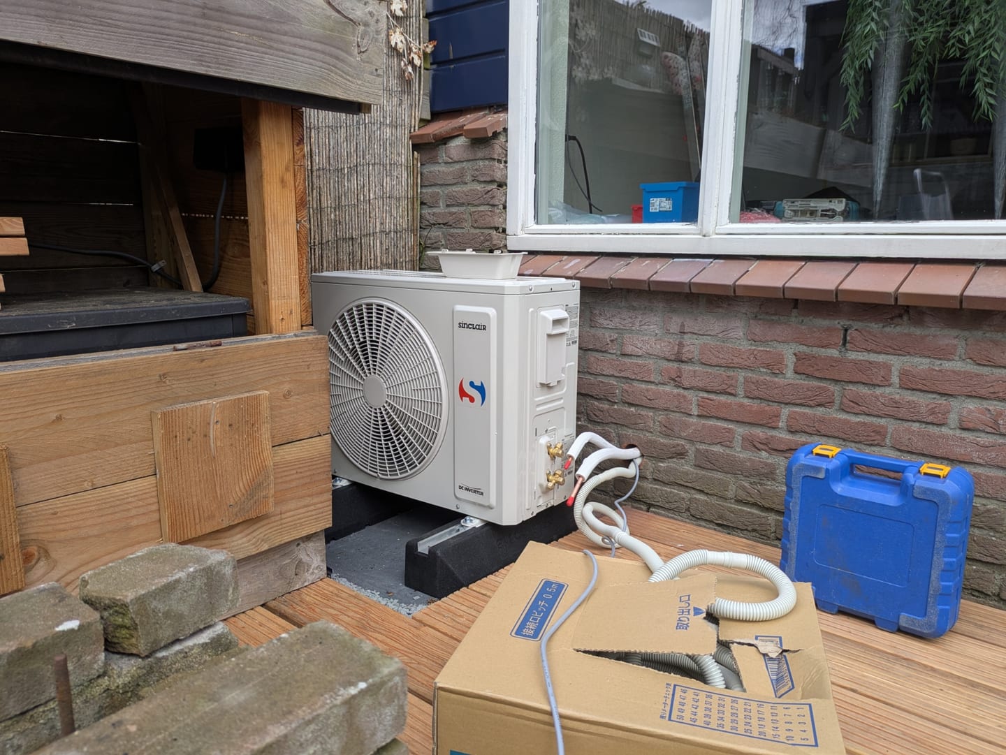 Sinclair Buitenunit Montage